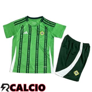 Maglie Calcio Irlanda del Nord Bambino Prima 2024/2025
