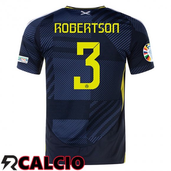 Maglie Calcio Scozia (ROBERTSON 3) Prima UEFA Euro 2024