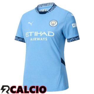 Maglie Calcio Manchester City Donna Prima 2024/2025  Maglie Calcio Manchester City Donna Prima 2024/2025