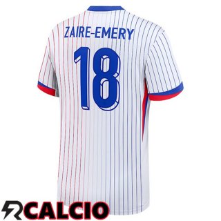 Maglie Calcio Francia (ZAIRE-EMERY 18) Seconda 2024/2025  Maglie Calcio Francia (ZAIRE-EMERY 18) Seconda 2024/2025