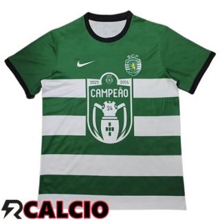 Maglie Calcio Sporting Portogallo Special Champion Verde 2024/2025