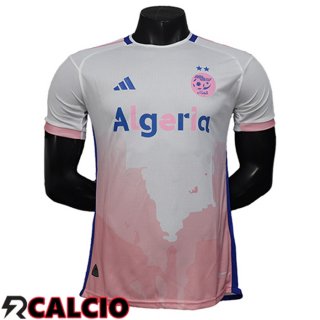 Maglie Calcio Algeria Edizione Speciale Bianco/Rosa 2025/2026  Maglie Calcio Algeria Edizione Speciale Bianco/Rosa 2025/2026
