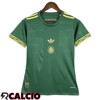 Maglie Calcio Messico Donna Edizione Speciale Verde 2025/2026  Maglie Calcio Messico Donna Edizione Speciale Verde 2025/2026