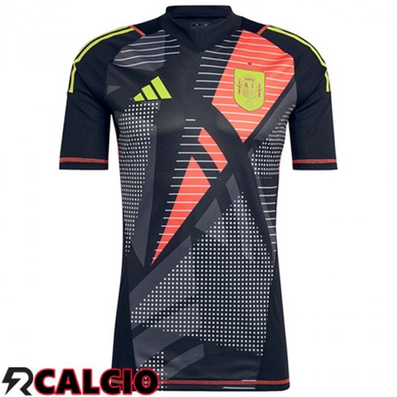 Maglie Calcio Spagna Seconda Portiere UEFA Euro 2024