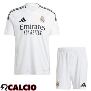 Maglie Calcio Real Madrid Bambino Prima Bianco 2024/2025