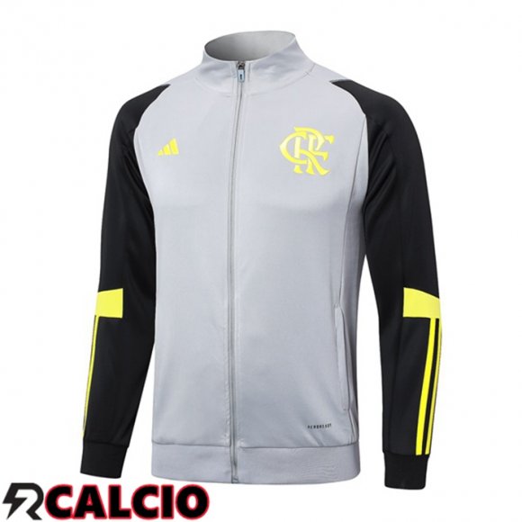 Giacca Calcio Flamengo Grigio 2024/2025  Giacca Calcio Flamengo Grigio 2024/2025