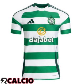 Maglie Calcio Celtic FC Prima Verde Bianco 2024/2025