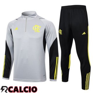 Insieme Tuta Calcio Flamengo Grigio 2024/2025