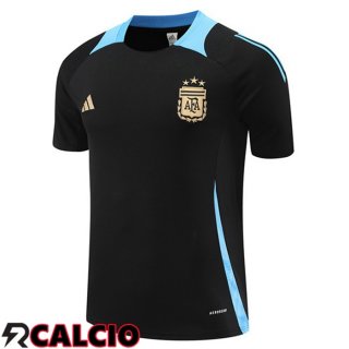 T Shirt Allenamento Argentina Nero 2024/2025