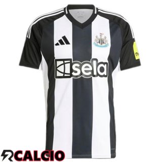 Maglie Calcio Newcastle United Prima Bianco Nero 2024/2025  Maglie Calcio Newcastle United Prima Bianco Nero 2024/2025