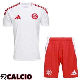 Maglie Calcio SC Internazionale Bambino Seconda Bianco 2025/2026