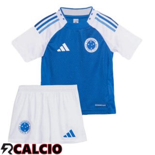 Maglie Calcio Cruzeiro EC Bambino Prima Blu 2025/2026  Maglie Calcio Cruzeiro EC Bambino Prima Blu 2025/2026