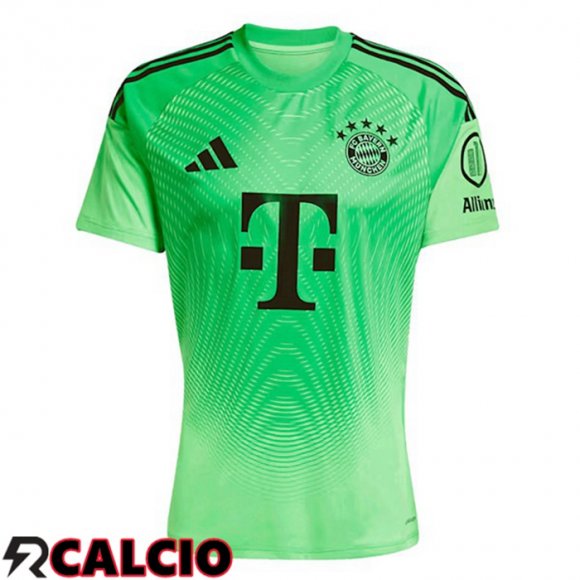 Maglie Calcio Bayern Monaco Portiere Verde 2025/2026