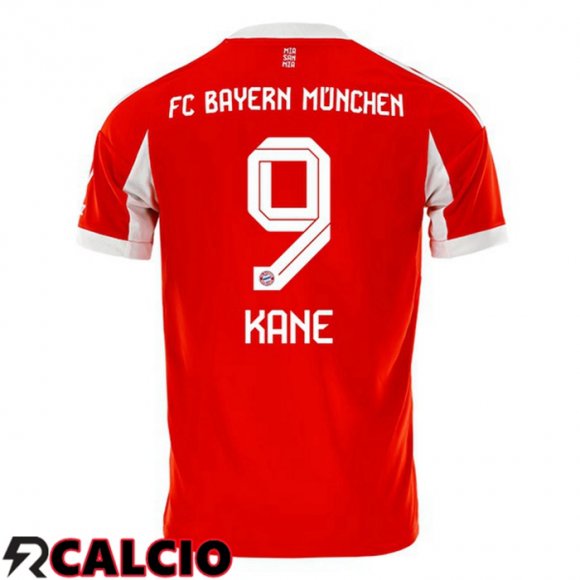 Maglie Calcio Bayern Monaco (Kane 9) Prima Rosso 2025/2026
