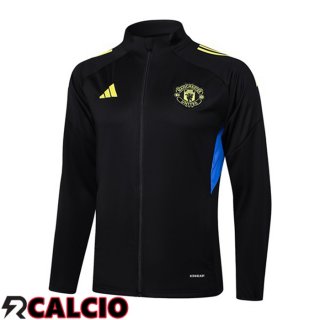Giacca Calcio Manchester United Nero 2025/2026  Giacca Calcio Manchester United Nero 2025/2026