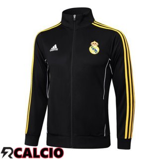 Giacca Calcio Real Madrid Nero 2025/2026  Giacca Calcio Real Madrid Nero 2025/2026