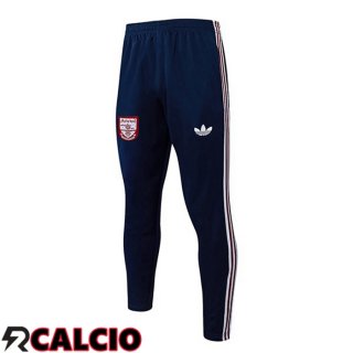 Pantaloni Da Allenamento Arsenal Blu Reale 2025/2026  Pantaloni Da Allenamento Arsenal Blu Reale 2025/2026