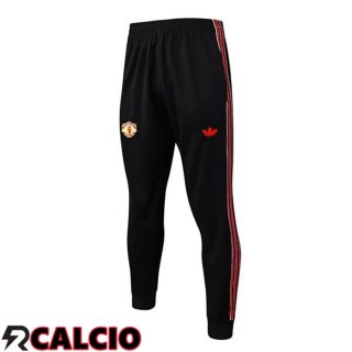 Pantaloni Da Allenamento Manchester United Nero 2025/2026  Pantaloni Da Allenamento Manchester United Nero 2025/2026