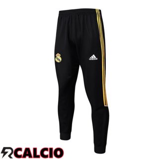Pantaloni Da Allenamento Real Madrid Nero 2025/2026  Pantaloni Da Allenamento Real Madrid Nero 2025/2026