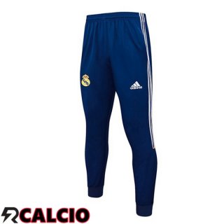 Pantaloni Da Allenamento Real Madrid Blu 2025/2026  Pantaloni Da Allenamento Real Madrid Blu 2025/2026