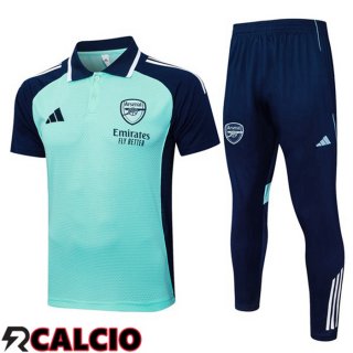Insieme Polo Arsenal + Pantaloni Verde 2025/2026  Insieme Polo Arsenal + Pantaloni Verde 2025/2026
