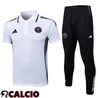 Insieme Polo Inter Miami CF + Pantaloni Bianco 2025/2026