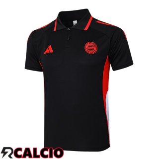 Maglia Polo Bayern Monaco Nero 2025/2026