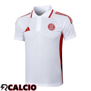 Maglia Polo Bayern Monaco Bianco 2025/2026