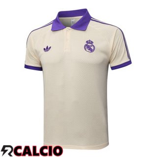 Maglia Polo Real Madrid Giallo 2025/2026