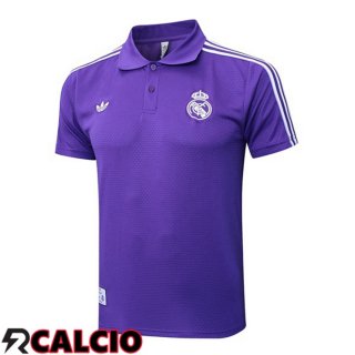 Maglia Polo Real Madrid Viola 2025/2026