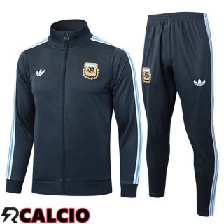 Insieme Tuta Calcio - Giacca Argentina Grigio 2025/2026