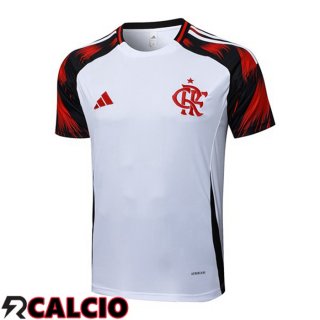 T Shirt Allenamento Flamengo Bianco 2025/2026  T Shirt Allenamento Flamengo Bianco 2025/2026