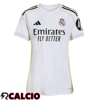Maglie Calcio Real Madrid Donna Prima Bianco 2025/2026