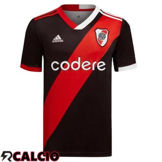 Terza Maglia Calcio River Plate Nero Rosso 2023/2024
