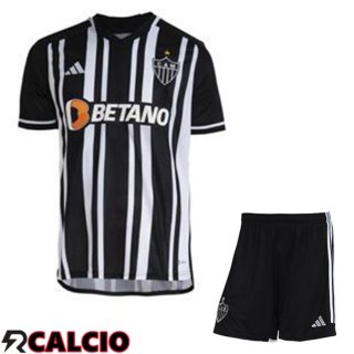 Prima Maglia Calcio Atletico Mineiro Bambino Nero Bianco 2023/2024