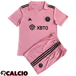 Prima Maglia Calcio Inter Miami CF Bambino Rosa 2023/2024