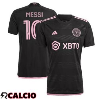 Seconda Maglia Calcio Inter Miami CF (MESSI 10) Nero 2023/2024  Seconda Maglia Calcio Inter Miami CF (MESSI 10) Nero 2023/2024
