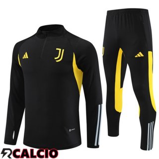 Insieme Tuta Calcio Juventus Nero 2023/2024  Insieme Tuta Calcio Juventus Nero 2023/2024