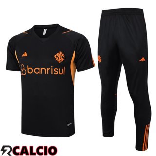 T Shirt Allenamento SC Internacional + Pantaloni Nero 2023/2024
