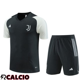 T Shirt Allenamento Juventus + Pantaloncini Grigio 2023/2024