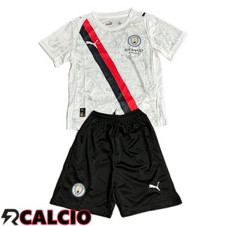 Maglie Calcio Manchester City Bambino Seconda 2025/2026  Maglie Calcio Manchester City Bambino Seconda 2025/2026