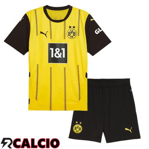 Maglie Calcio Dortmund BVB Bambino Prima Giallo 2024/2025