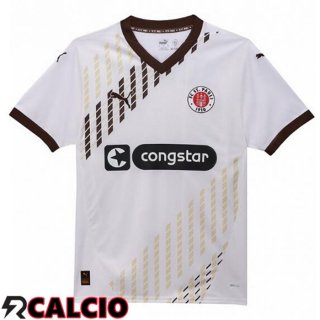 Maglie Calcio FC St. Pauli Seconda Bianco 2024/2025