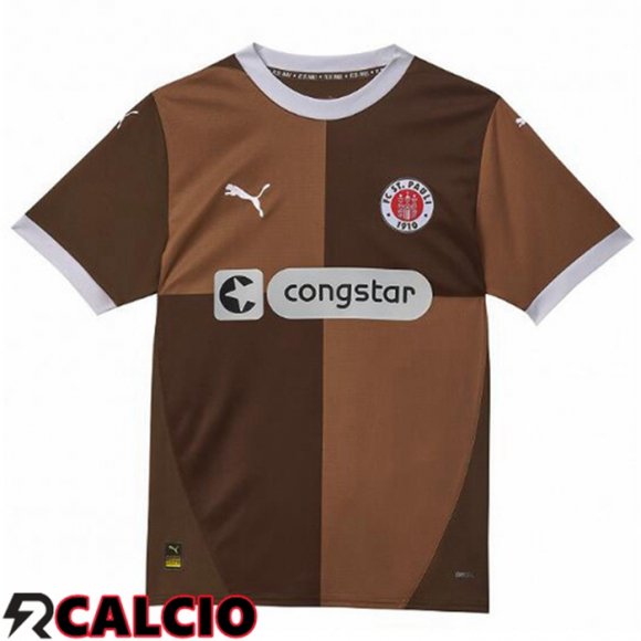Maglie Calcio FC St. Pauli Prima Giallo 2024/2025  Maglie Calcio FC St. Pauli Prima Giallo 2024/2025