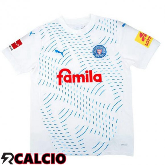 Maglie Calcio Holstein Kiel Seconda Bianco 2024/2025  Maglie Calcio Holstein Kiel Seconda Bianco 2024/2025