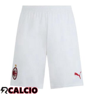 Pantaloncini Calcio AC Milan Prima Bianco 2024/2025