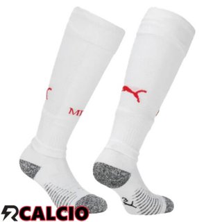 Calzini Calcio AC Milan Prima Rosso Bianco 2024/2025
