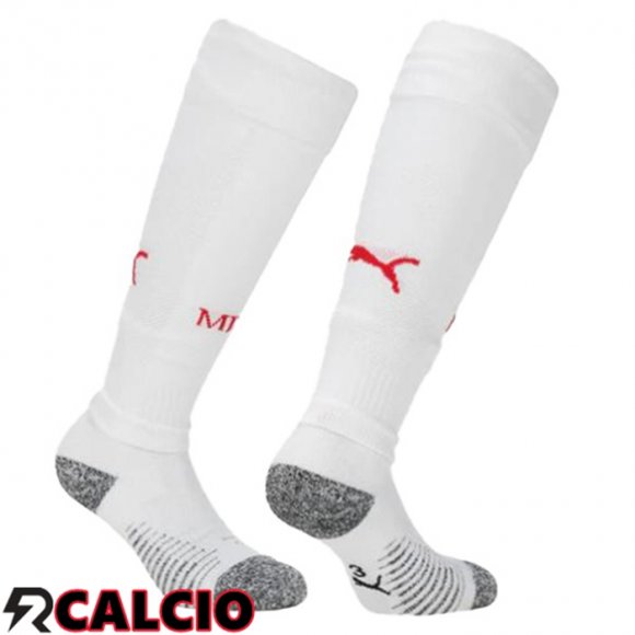Calzini Calcio AC Milan Prima Rosso Bianco 2024/2025