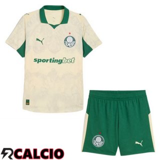 Maglie Calcio Palmeiras Club World Cup Bambino Prima Giallo 2025/2026  Maglie Calcio Palmeiras Club World Cup Bambino Prima Giallo 2025/2026