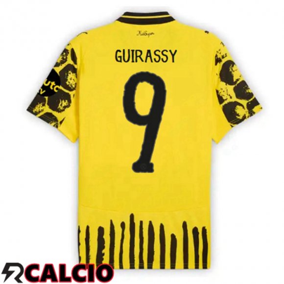 Maglie Calcio Dortmund BVB Club World Cup (Guirassy 9) Prima Giallo Nero 2025/2026